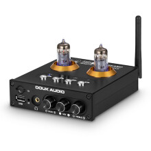 HiFi Valve Tube Preamp Bluetooth 5.0 Receiver Stereo Headphone Amp USB Player