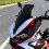 Replacement Front Windshield/Deflector (Aerodynamic Design) for Italjet Dragster 700 Transparent 6