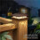 12Pack Solar Post Cap Light for 4x4 Outdoor Waterproof LED Deck Fence Light 2