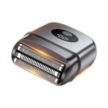 Electric Foil Shaver Portable Travel for Men Rechargeable LED Display Face Shaving Beard Trimmer