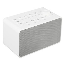 Draagbaar Geluidsapparaat met Acht Geluiden, USB-Oplaadbaar, Timer, Slaaphulpmiddel met Geluid voor Baby'S en Volwassenen