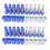 20x PowerCON Type A NAC3FCA+NAC3MPA-1 Chassis Plug Panel adapter 1
