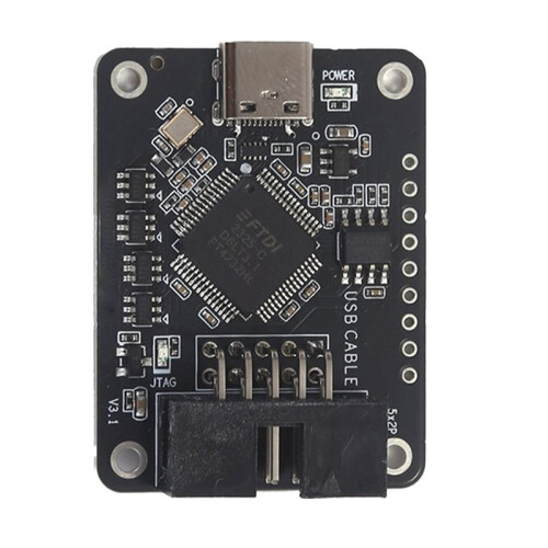 XILINX Programmer Downloader, Standard 10-Pin JTAG, FT4232H, JTAG Debugger 2