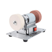 Electric Bench Grinder  Bench Grinder Small Polishing Machine Variable Rotation Regulation US Plug