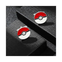Pokemon Cufflinks for Men Fashion French Shirt Studs Anime Cartoon Enamel Accessories