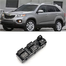 RHD voor Sorento 09-14 Linker Voorruit Lift Schakelaar 2 AUTO Master Raam Controle Schakelaar Knop 93573-2P200 935732P200