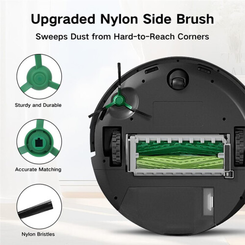 Repuestos para  Max 705,  504, Max 705 Vac Robot Vacuum - Kit Completo 2