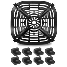Air Fryer Grill Pan for FN101GY Air Fryer,Air Fryer Replacement Parts Grill Pan Grill Plate