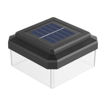 Solar LED Post Cap Light IP65 Waterproof for Outdoor Fence Deck Garden Landscape Pathway Lighting B
