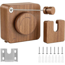 Retractable Clothesline Indoor&Outdoor,Non-Sagging Heavy Duty Retracting Laundry Drying ,Wall Mounted Clothes