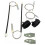 Window Regulator Repair Kit for  206 CC REAR LEFT RIGHT Convertible Cabrio 2000-2008 1