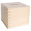 Creative Deco Spardose Holz | Geldbox | 9,5 x 9,5 x 9 cm | Sparbüchse 8