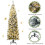 Slanke kerstboom met sneeuw, 225 cm, 350 ledlampjes 5