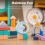 Visual Timer for Kids, 60 Minute Countdown for Classroom Office Kitchen, Desk Time Management Tool with Silent Operation 5