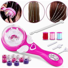 Magische vlechtmachine voor meisjes, eenvoudig automatisch haarstylingspeelgoed voor kinderen met een handzaam ontwerp