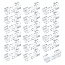 Zelfklevende kabelclips, kabelhouders en -organizers, 120 stuks voor thuis en op kantoor.