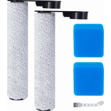 Accessoirekit met borstelrol en filter voor de ED12 stofzuiger, compatibel met de Eureka NEW430 nat-droog stofzuiger, inclusief 2 stuks.