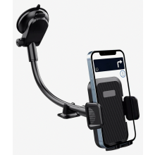 Autohalterung mit starkem Saugnapf, universelle, um 360 Grad drehbare Armaturenbretthalterung für Smartphones