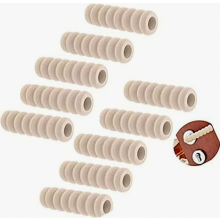 Türgriffabdeckungen, 10er-Set, weiche Schaumstoffgriffe für Kindersicherheit, Beige, passgenau für Türgriffe und -knöpfe