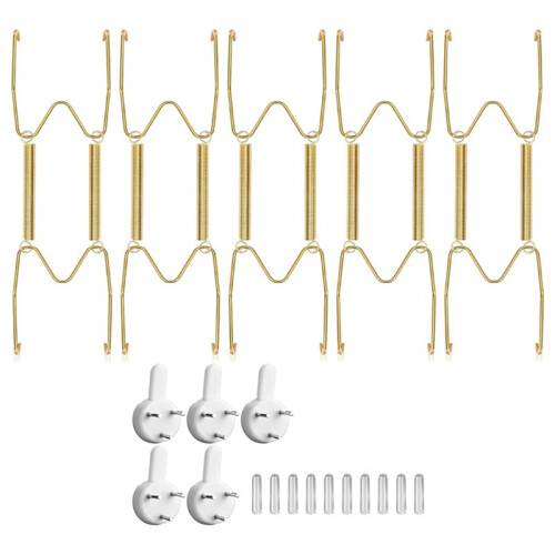 Suportes de Prato de 6 Polegadas para A Parede, Adequados para Pratos de Arte de 6-7 Polegadas, Suportes Decorativos para Pratos de Parede