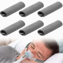 CPAP-bandhoezen, 12 stuks gezichtskussentjes voor comfort, verminderen rode vlekken en afdrukken op de wangen, zachte CPAP-accessoires voor