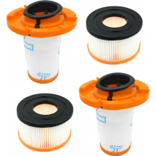juegos de filtros de repuesto ZR009014 ZR009015 para aspiradora inalámbrica X-Force Flex 13.60 14.8 16.6, compatible con R