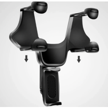 Tablet-Halterung für den Rückspiegel im Auto, verstellbare Universal-Tablet-Halterung, ausziehbar bis 94 cm