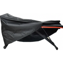 Funda ajustable para banco de pesas, tejido Oxford 600D impermeable para uso interior y exterior, 127 cm de largo x 58,4 cm de ancho x 43,2