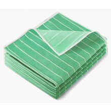 Paño de limpieza de microfibra de bambú para ventanas, espejos, azulejos, carrocería de automóviles y baño, paquete de 3