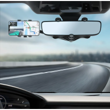 Universelle Handyhalterung für den Auto-Rückspiegel, 360 Grad drehbar und ausziehbar, für alle Mobiltelefone