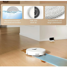 Wischpads und 2 Wischplatten als Ersatzteile für kompatible Saugroboter, langlebiges Reinigungszubehör, einfache Installation