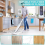 5-Pack Replacement Mop Pads, 32 x 19.5 cm Microfiber Steam Mop Covers with Hook and Loop Backing for All Floors, Durable 4