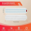 4 Pack Microfiber Mop Replacement Pads for Floor Cleaner, Reusable Flat Mop Covers for Deep Cleaning, Durable and Easy t 4