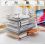 4 Pack Premium Clear Stackable Acrylic Letter Trays, A4 Document Storage Organizers for Office Desk 2