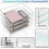 4 Pack Premium Clear Stackable Acrylic Letter Trays, A4 Document Storage Organizers for Office Desk 3