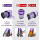 Replacement Filter Set for V11 V15 SV14 SV17 SV22 Vacuum Cleaners, 3 Pack Compatible with Detect, Absolute, Extra, Pro, 4