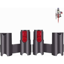 2 Pack Wall Mount Docking Station Holder Compatible with Dyson V7 V8 V10 V11 V15 Outsize Vacuum Cleaner Zubehör