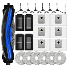 Vervangingsonderdelen voor DEEBOT T50 Omni, T50 PRO Omni Robotstofzuiger: Hoofd- en Zijborstels, Dweilpads, Filters, Stofzakken