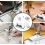 4-Piece Magnetic Seam Guide for Sewing Machine, Universal Multifunctional Sewing Accessory for Precise Stitching and Mea 3
