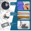 4-Piece Magnetic Seam Guide for Sewing Machine, Universal Multifunctional Sewing Accessory for Precise Stitching and Mea 5