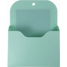 Magnetic Document Holder, Wall-Mounted Storage Box, Large Capacity Full-Size Pocket, Solid Color File Organizer