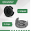 Replacement Trimmer Spools for EasyGrassCut Lawn Trimmer, 6 Spools and 2 Covers, Durable Nylon Line 2