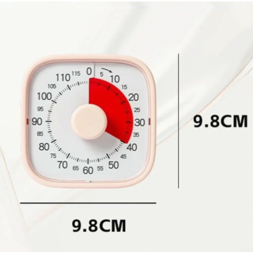 Visual Timer for Kids, 120 Minute Countdown Rainbow Timer for Desk Study, Classroom, Office, Kitchen 1