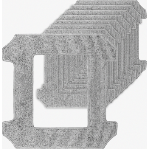 48-Piece Washable Microfiber Cleaning Pads for Window Cleaning Robot, Replacement Accessories Compatible with Winbot W2