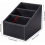 Remote Control Holder Organizer with 3 Pockets and Soft Suede Lining for Home Storage 5