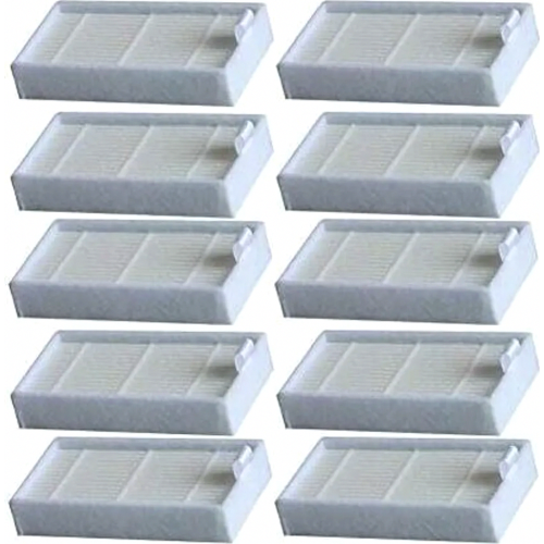 Replacement Vacuum Cleaner HEPA Filters for Compatible Models, 10 Pack, High-Efficiency Cleaning Parts, Durable and Easy