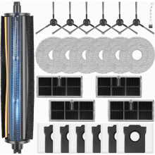 24-Piece TriCut Brush Accessory Set Compatible with Dreame L10s Ultra Gen 2, L10s Pro Ultra Heat, X30 Ultra, Mova E30 Ul