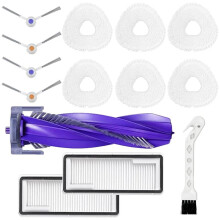 Kit D'Accessoires de Rechange pour Aspirateur Robot pour Freo X Ultra: Brosse Principale, Filtres, Brosses Latérales, Brosse de Nettoyage