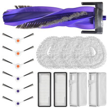 Kit de Accesorios de Repuesto para la Aspiradora Robot para Freo X Ultra: Cepillo Principal, Filtros, Cepillos Laterales para Mopa y Bolsa para