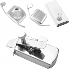 4-Piece Magnetic Seam Guide for Sewing Machine, Universal Multifunctional Sewing Accessory for Precise Stitching and Mea
